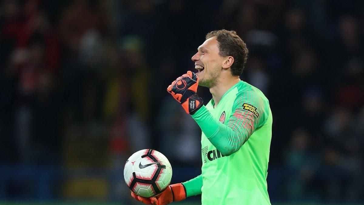 Пятов потрапив в топ-5 унікального рейтингу Ліги чемпіонів Пятов потрапив в топ-5 унікального рейтингу Ліги чемпіонів