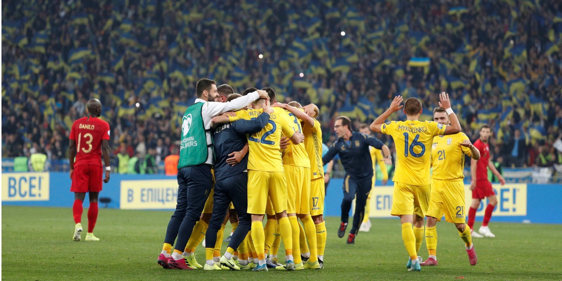 Відбір на Євро 2020 року – огляд, рахунок матчів 17 листопада 2019 Відбір на Євро 2020 року – огляд, рахунок матчів 17 листопада 2019