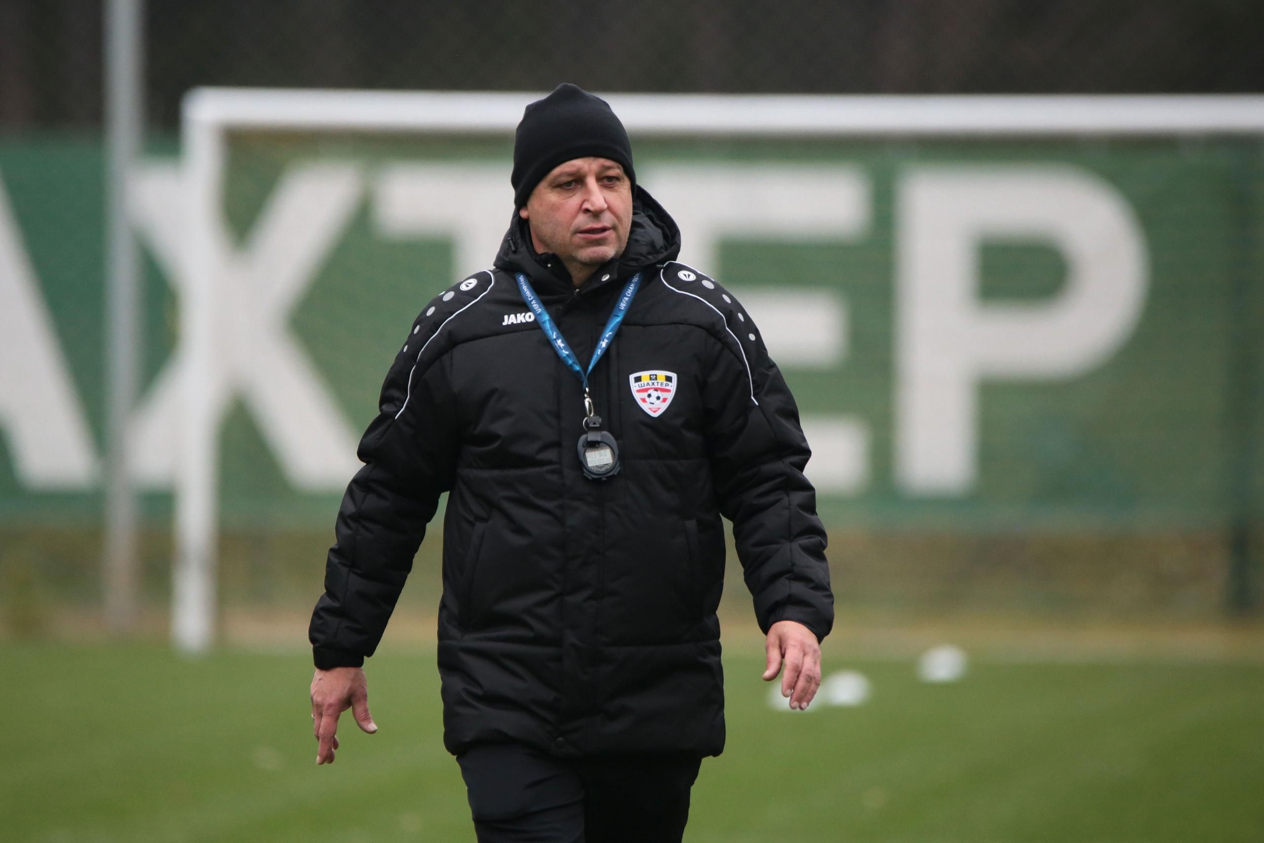 Вернидуб провів перше тренування в "Шахтарі": фото Вернидуб провів перше тренування в "Шахтарі": фото