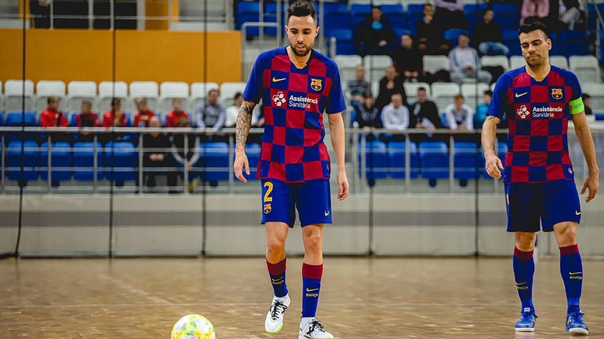 "Барселона" победила в Лиге чемпионов украинский "Продэксим"