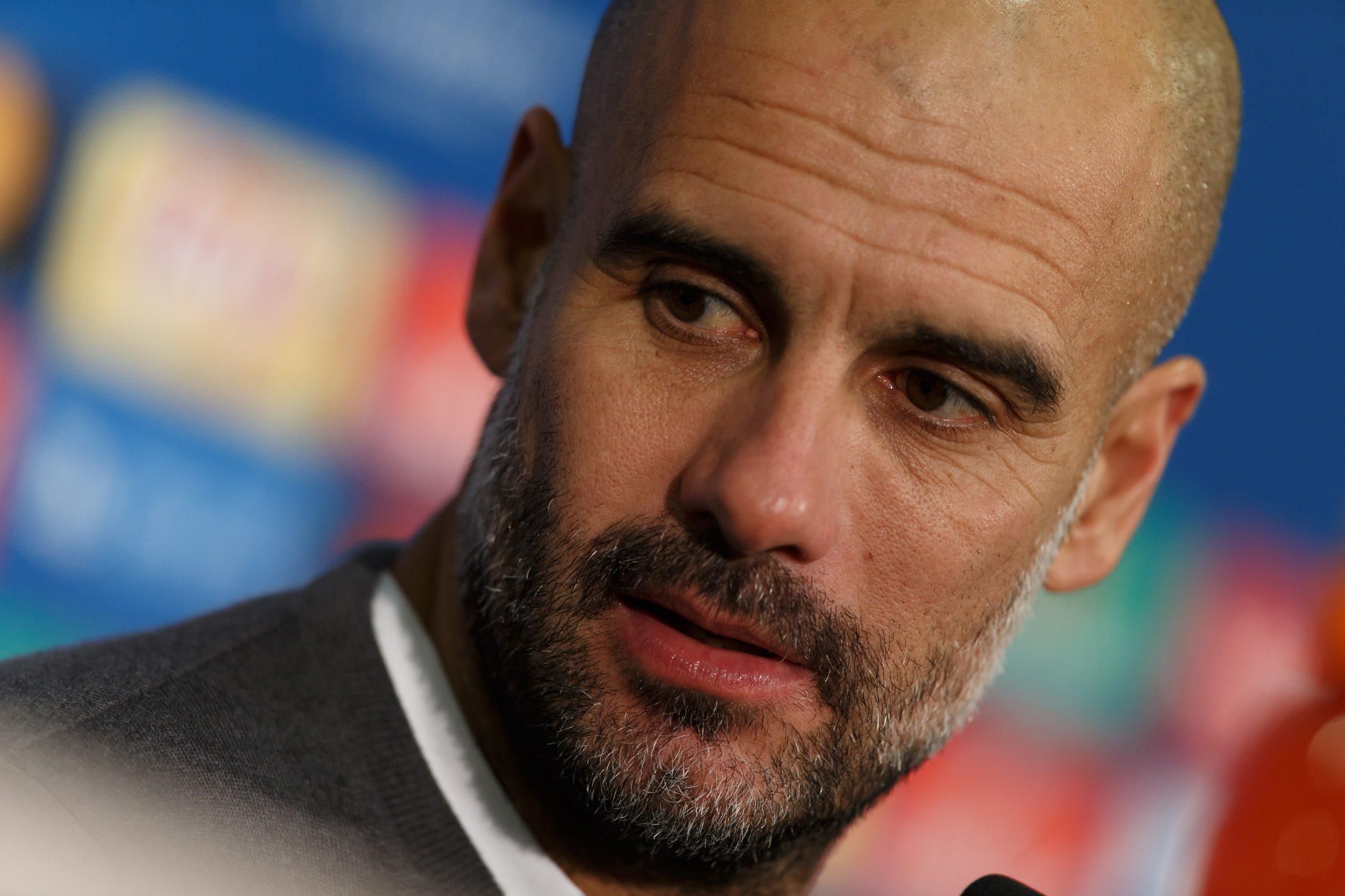 Гвардіола сконфузився, переплутавши "Манчестер Сіті" з "Баварією": відео Гвардіола сконфузився, переплутавши "Манчестер Сіті" з "Баварією": відео