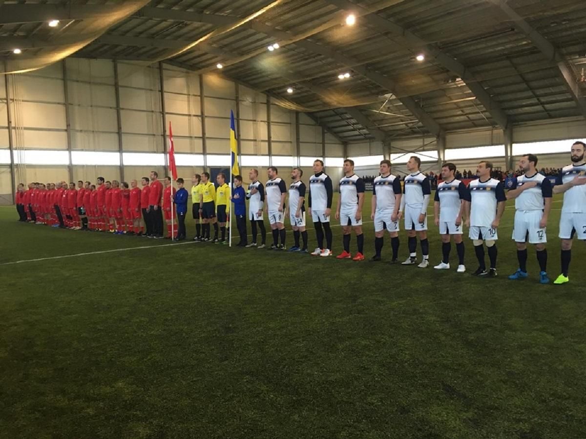 Нардепы ВРУ сыграли в футбол с парламентариями Турции: кто победил Нардепы ВРУ сыграли в футбол с парламентариями Турции: кто победил