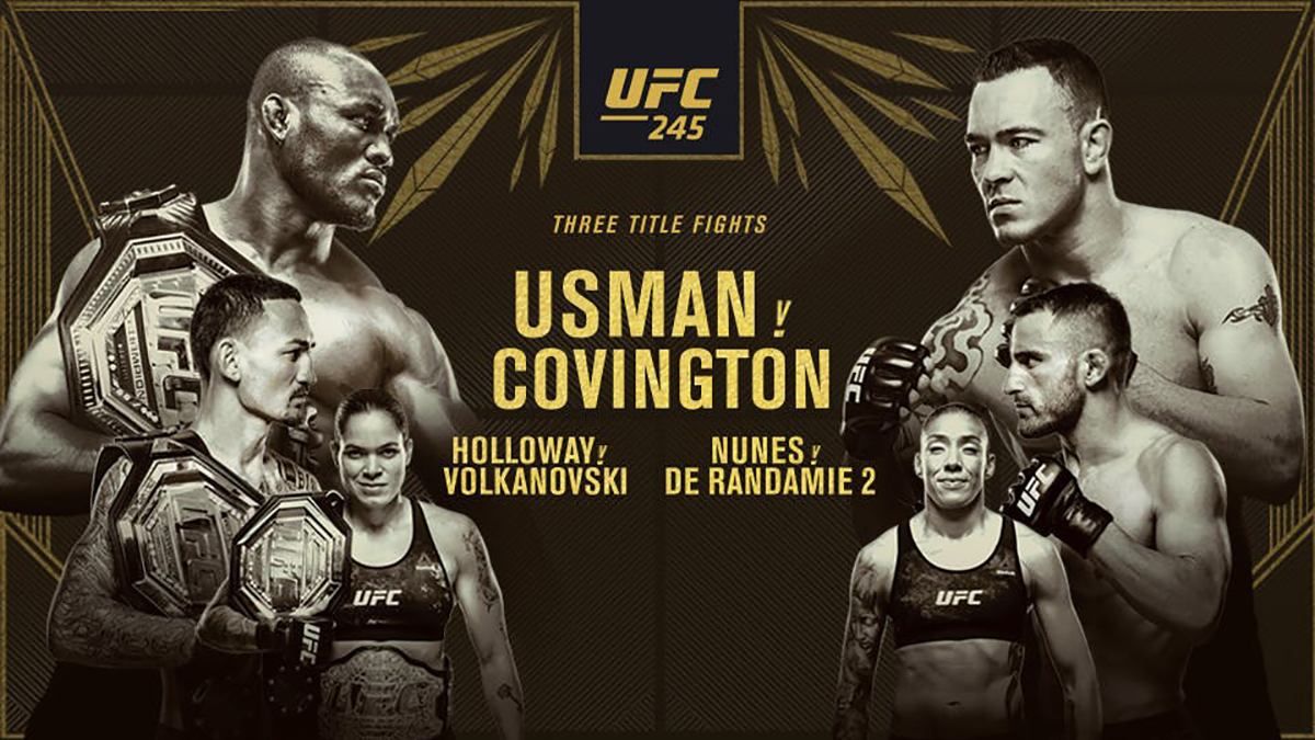 UFC 245: чого чекати від головних боїв чемпіонів UFC 245: чого чекати від головних боїв чемпіонів