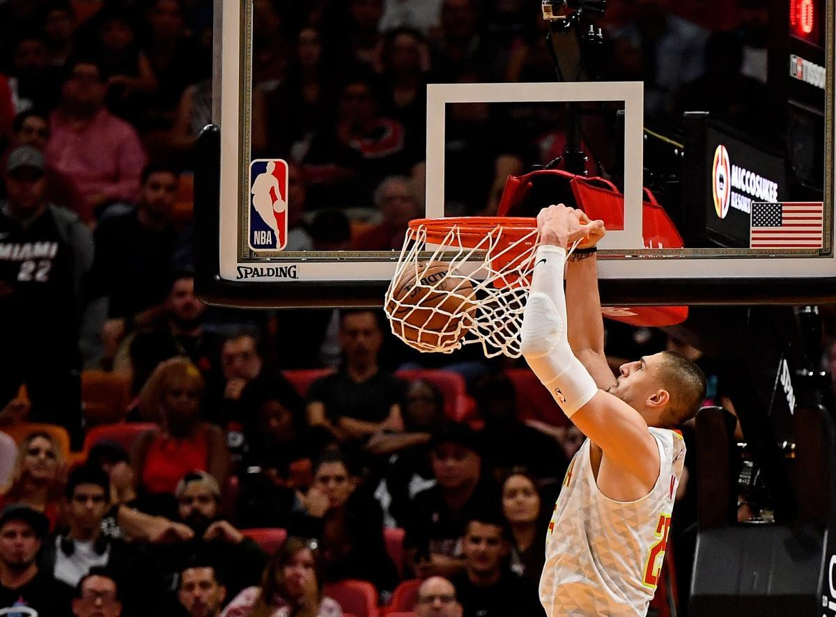 Украинец Лень оформил дабл-дабл, "Атланта" потерпела 20-е поражение в сезоне: видео