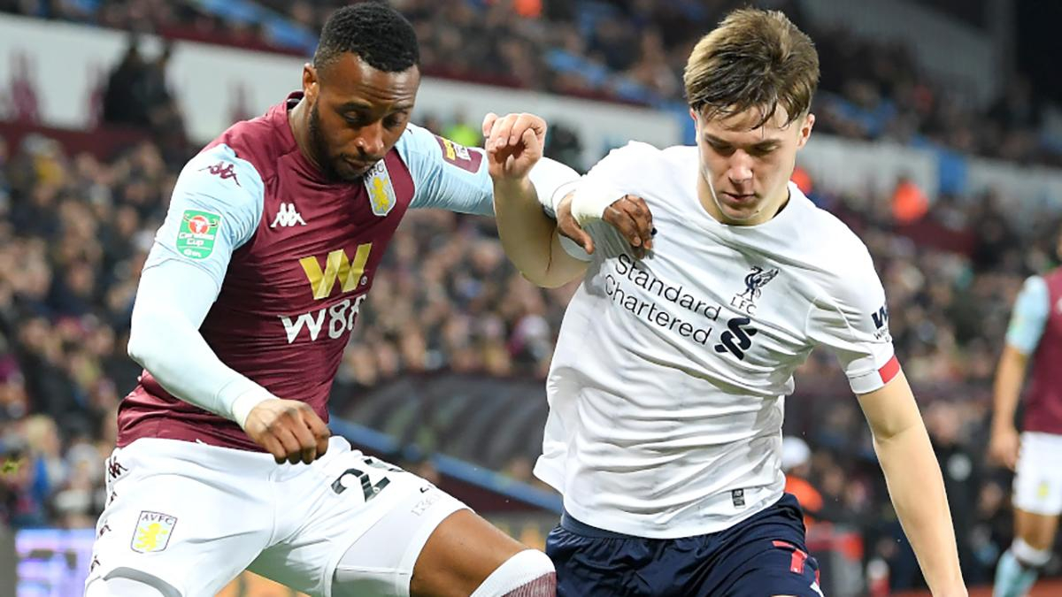 "Ливерпуль" проиграл "Астон Вилле" в Кубке Лиги, пропустив четыре гола в первом тайме: видео