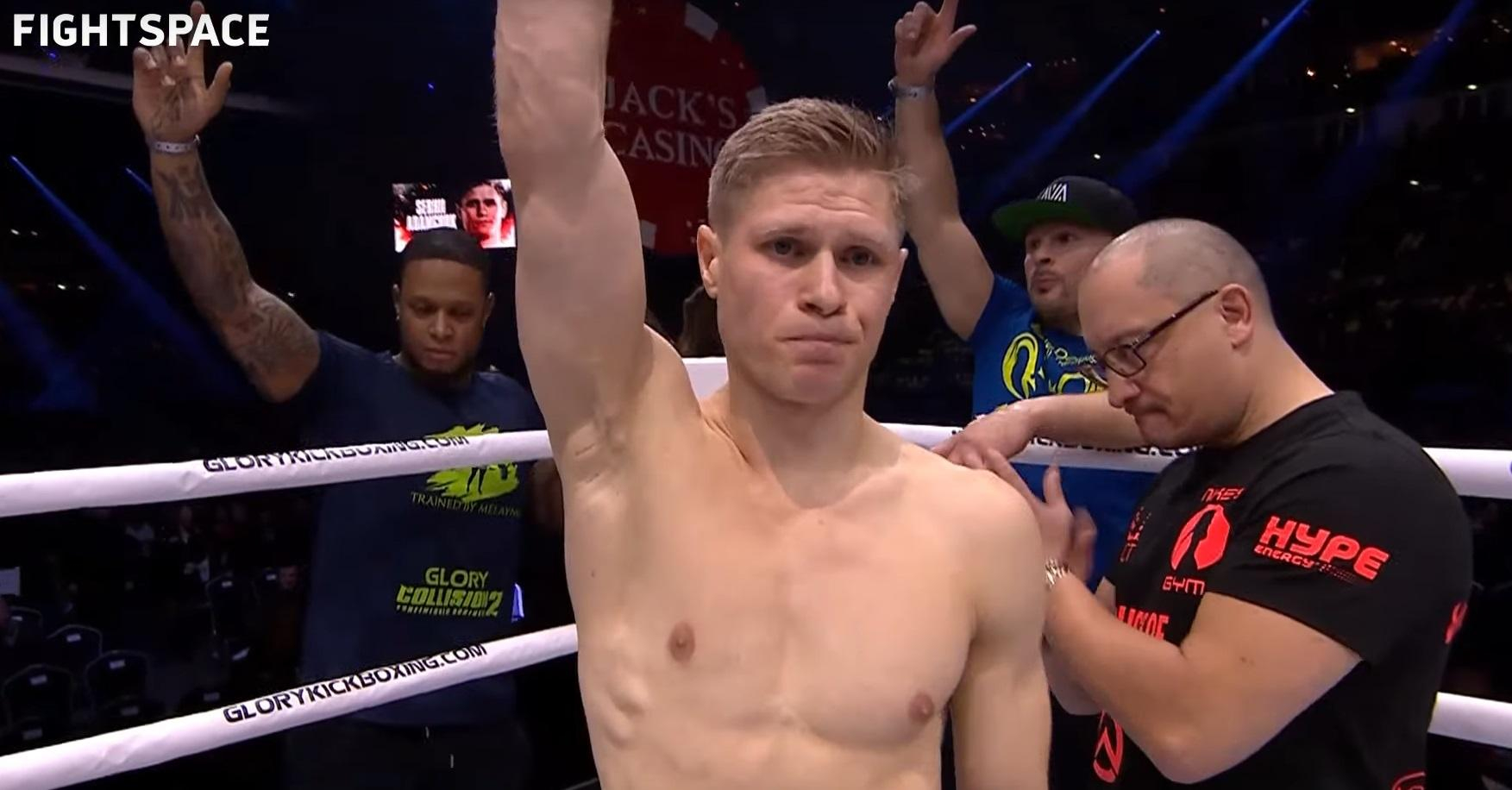 Украинский кикбоксер Адамчук эффектно победил россиянина на престижном турнире: видео