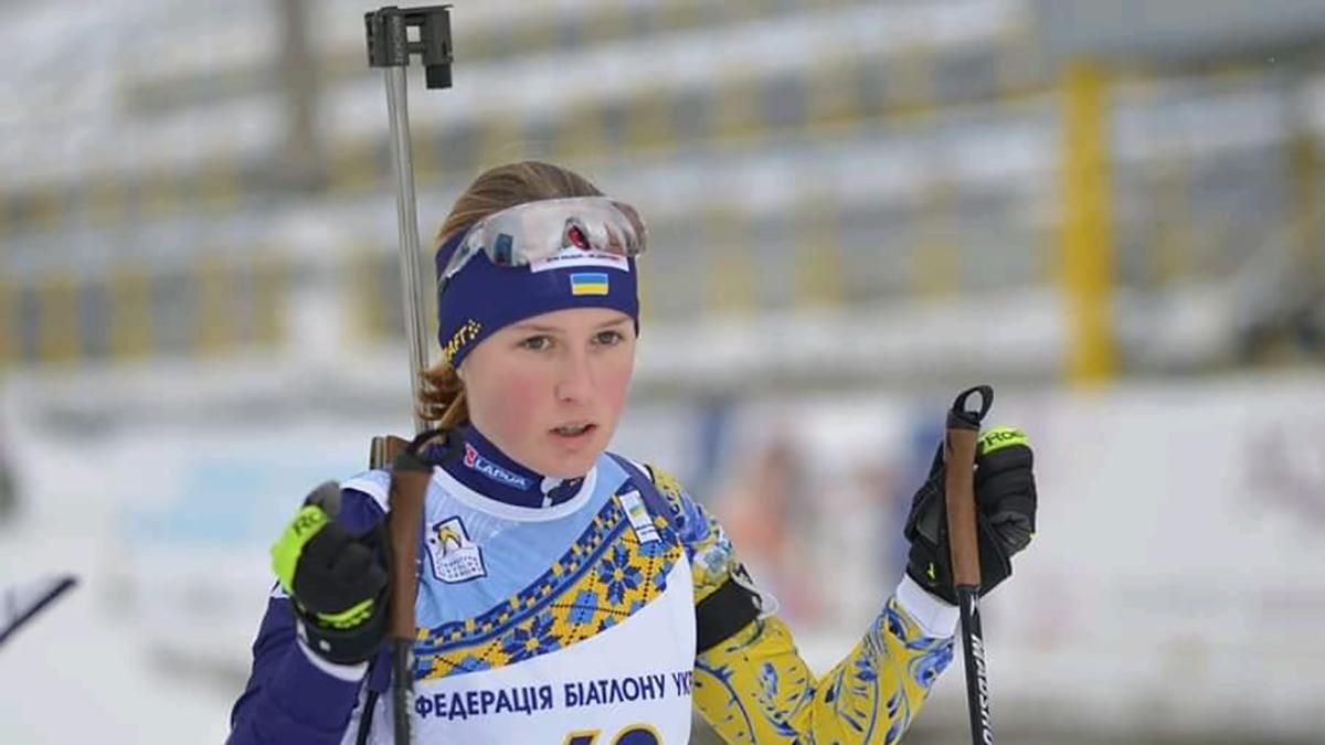 14-річна українка Меркушина встановила історичне досягнення у біатлоні