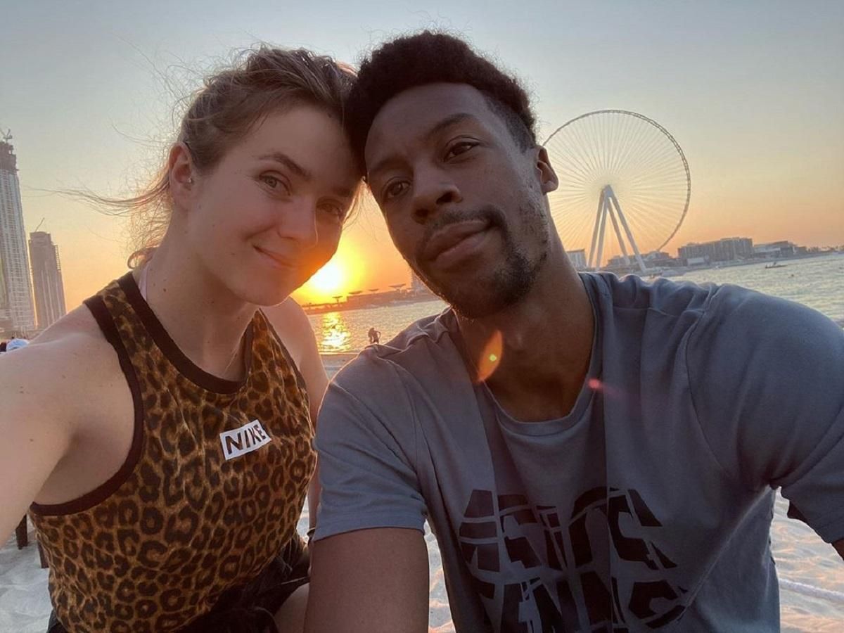 Світоліна і Монфіс милим фото привітали фанатів з Новим роком Світоліна і Монфіс милим фото привітали фанатів з Новим роком