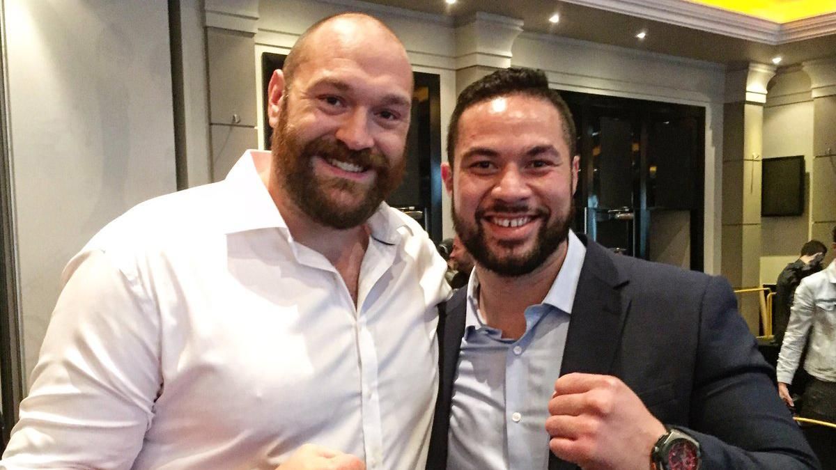 Потенційний суперник Усика тренується з Ф'юрі – фото Потенційний суперник Усика тренується з Ф'юрі – фото