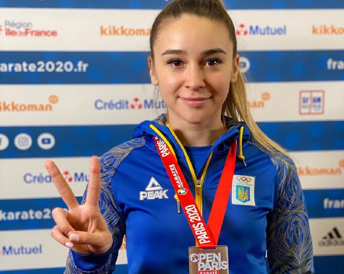 Українка Терлюга здобула срібло на турнірі серії Karate1 Premier League, програвши росіянці Українка Терлюга здобула срібло на турнірі серії Karate1 Premier League, програвши росіянці