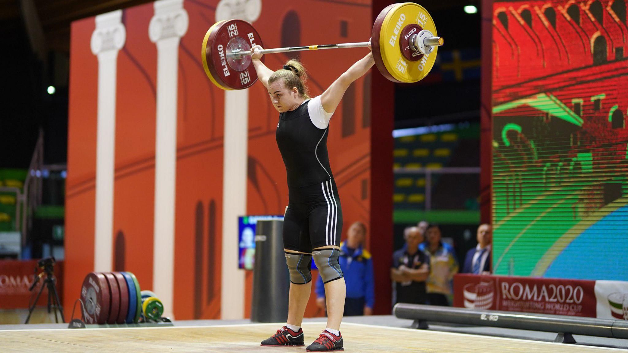 Украинская тяжелоатлетка победила на Кубке мира Украинская тяжелоатлетка победила на Кубке мира