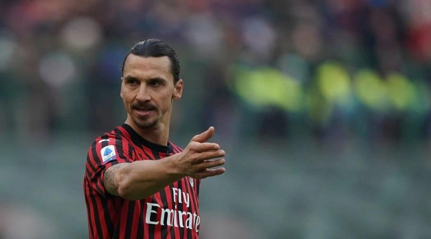 Ібрагімович влаштував яскравий перформанс в матчі "Мілану", навіть не вийшовши на поле – фото Ібрагімович влаштував яскравий перформанс в матчі "Мілану", навіть не вийшовши на поле – фото