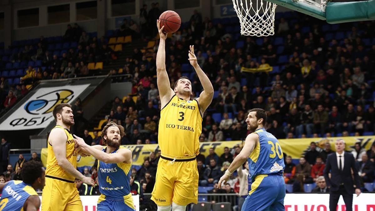 "Киев-Баскет" вышел в 1/4 финала европейского турнира "Киев-Баскет" вышел в 1/4 финала европейского турнира