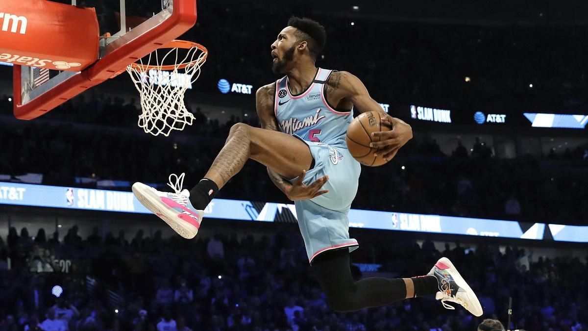 Деррік Джонс феєрично виграв конкурс слем-данків Матчу зірок НБА: відео Деррік Джонс феєрично виграв конкурс слем-данків Матчу зірок НБА: відео