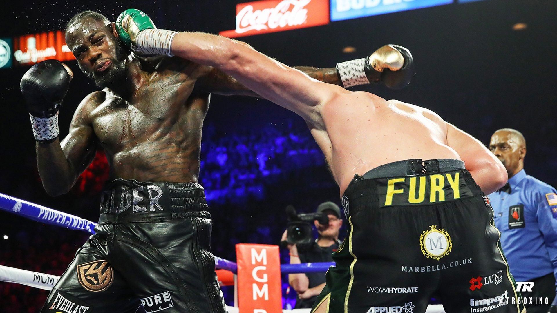 Як звучить потужний удар Ф'юрі, після якого Уайлдер побував у нокдауні: відео Як звучить потужний удар Ф'юрі, після якого Уайлдер побував у нокдауні: відео