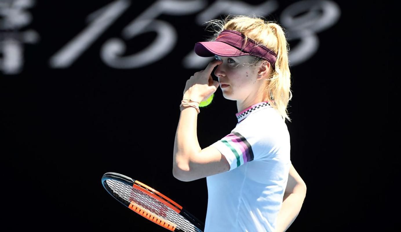 Свитолина снова зачехлила ракетку на ранней стадии турнира WTA
