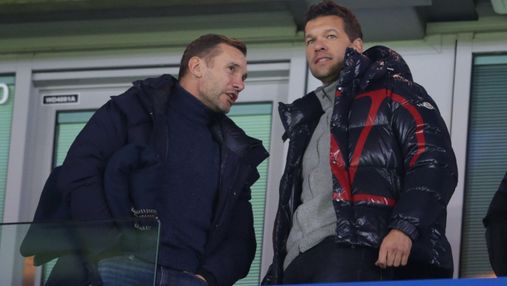 Шевченко відвідав матч "Челсі" – "Баварія" та зустрівся з легендарним одноклубником: фото