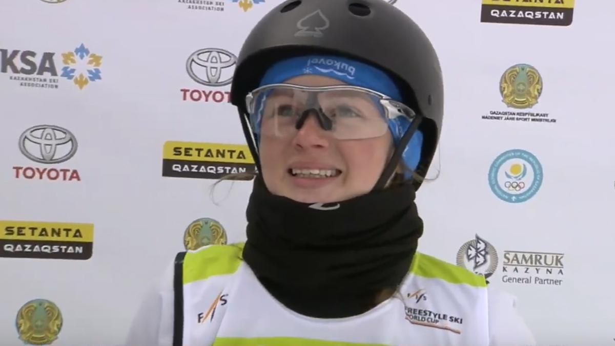 Украинка победила в соревнованиях по лыжной акробатике на этапе Кубка мира по фристайлу