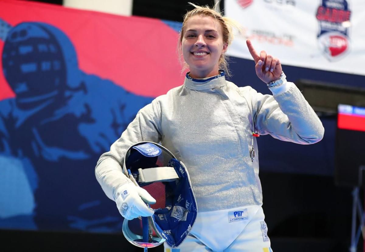 Рекорд Ольги Харлан: українська шаблістка знову найкраща спортсменка місяця Рекорд Ольги Харлан: українська шаблістка знову найкраща спортсменка місяця