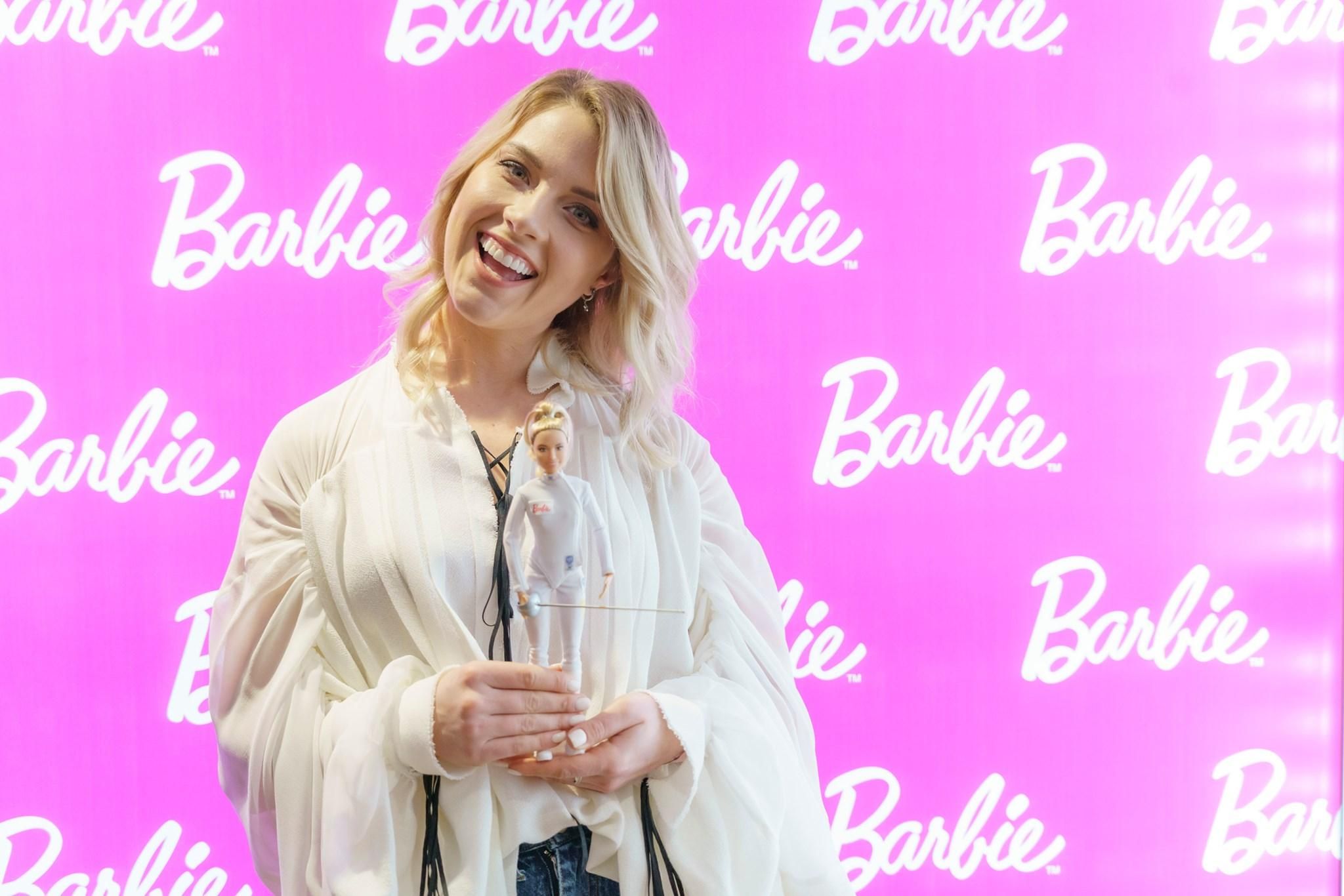 Украинская саблистка Ольга Харлан стала прототипом для куклы Барби: фото Украинская саблистка Ольга Харлан стала прототипом для куклы Барби: фото