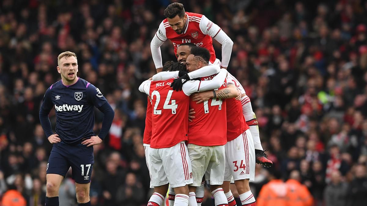 "Арсенал" мінімально переміг "Вест Хем" Ярмоленка: відео "Арсенал" мінімально переміг "Вест Хем" Ярмоленка: відео