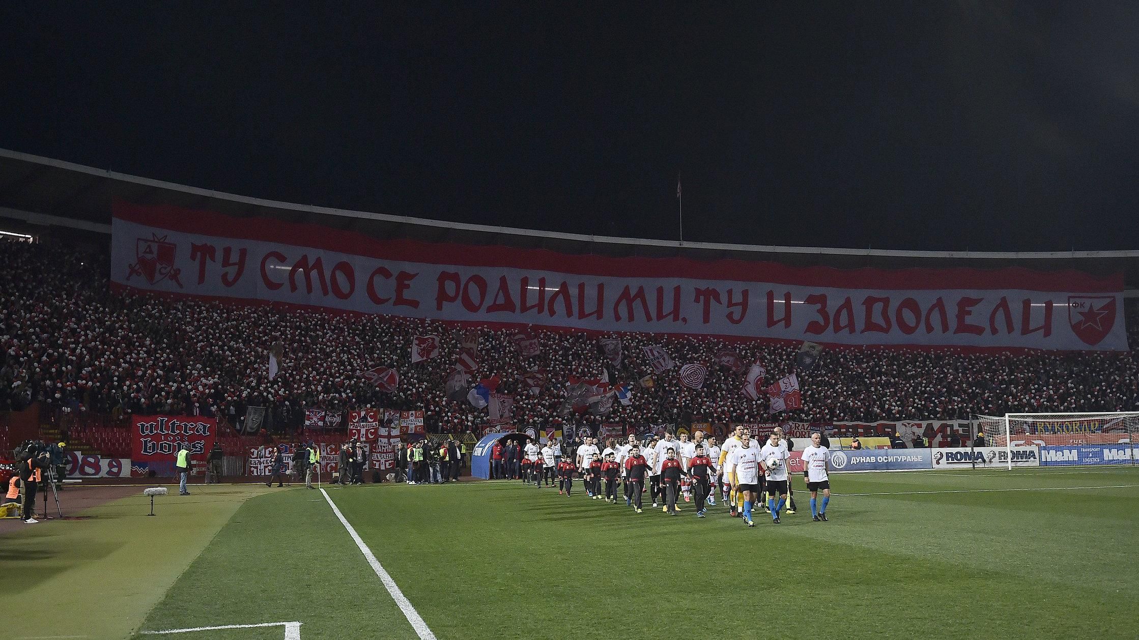 Вічне дербі та трибуни у вогні: як в Сербії відбувся матч між "Црвеною Звездою" та "Партизаном"