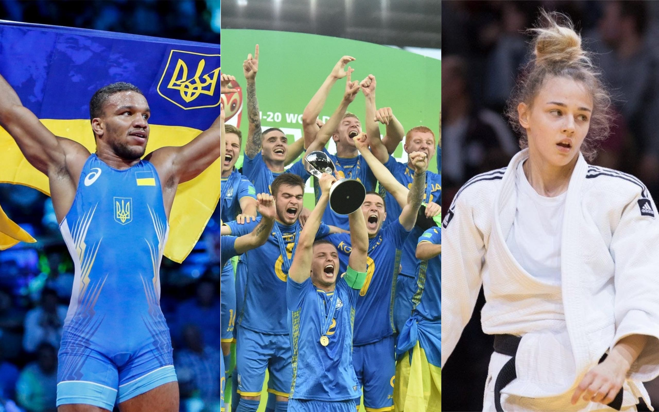 Беленюк, Билодид, сборная по футболу U20: спортивные герои Украины 2019