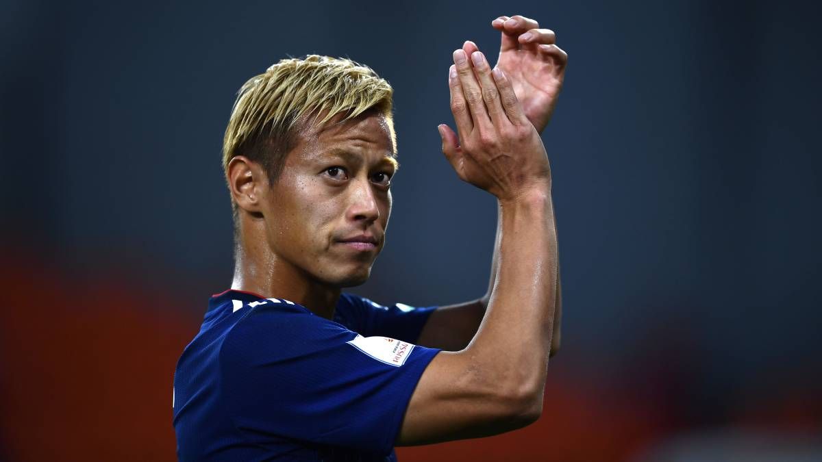 Японский футболист Кейсукэ Хонда переписал историю футбола, забив голы на пяти континентах