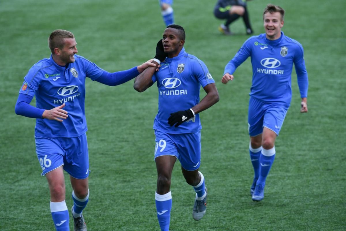 Мощный удар под перекладину стал лучшим голом тура в чемпионате Беларуси: видео Мощный удар под перекладину стал лучшим голом тура в чемпионате Беларуси: видео