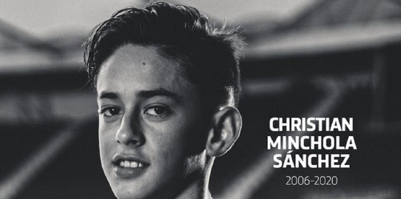 Помер 14-річний талановитий футболіст іспанського "Атлетіко" Помер 14-річний талановитий футболіст іспанського "Атлетіко"