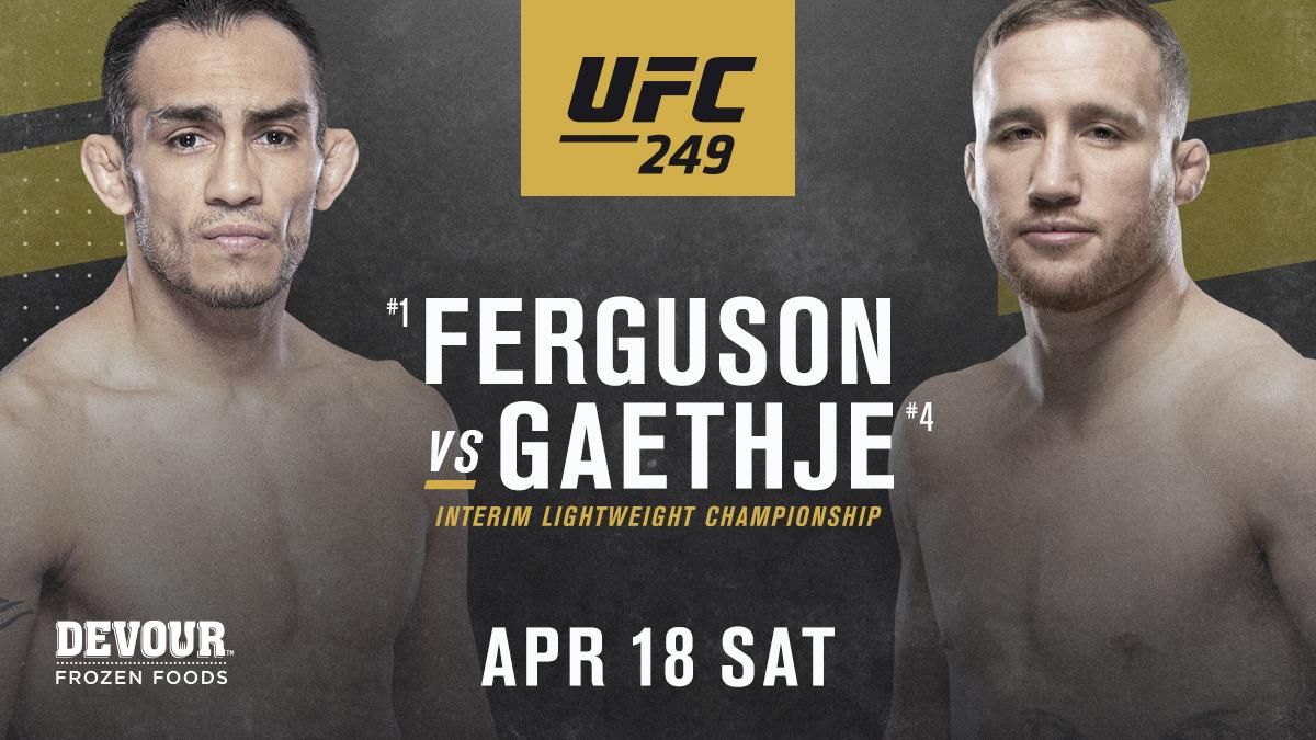 UFC 249 бой 18.04.2020 – кто соперник Тони Фергюсона UFC 249 бой 18.04.2020 – кто соперник Тони Фергюсона