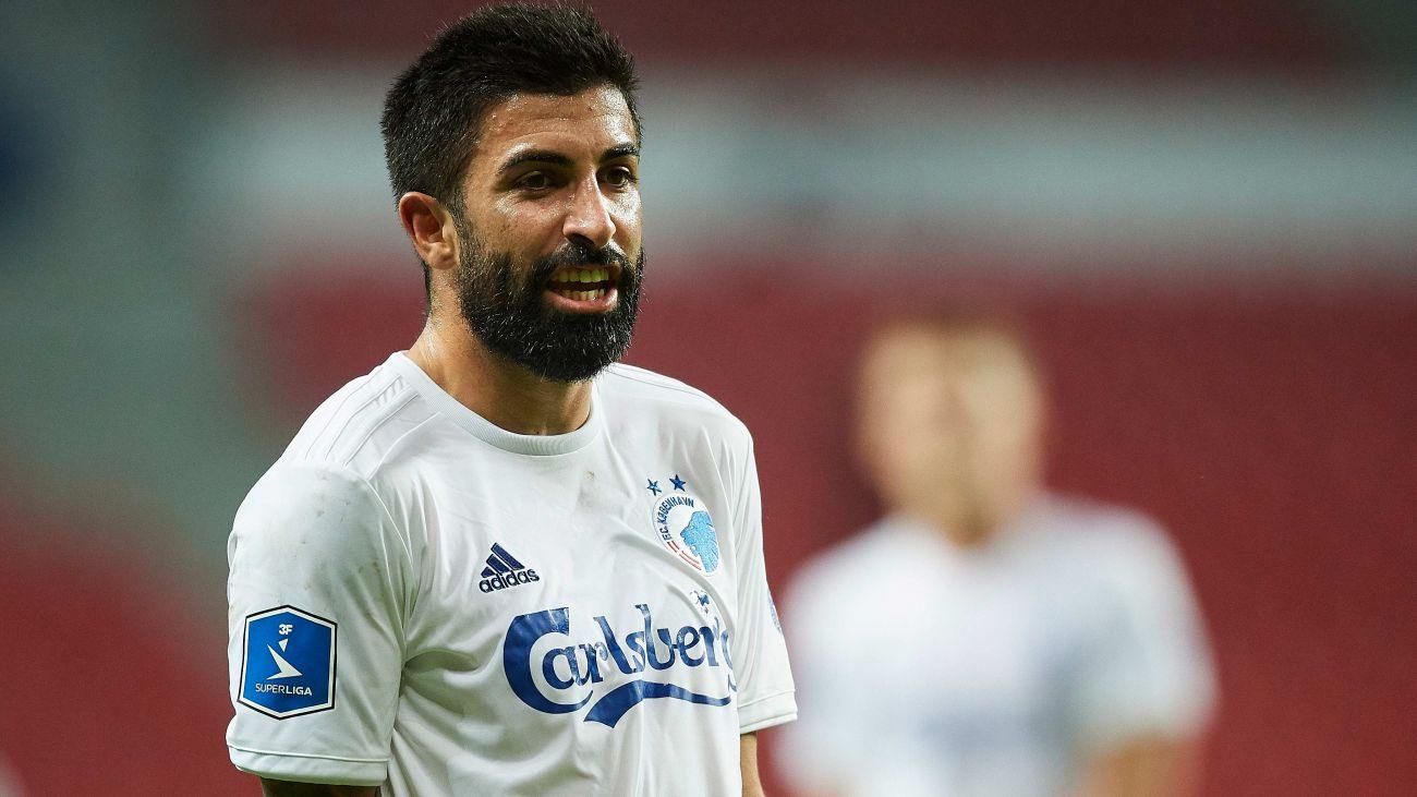 УЄФА дискваліфікував гравця "Копенгагена" за поштовх поліцейського у матчі Ліги Європи: відео УЄФА дискваліфікував гравця "Копенгагена" за поштовх поліцейського у матчі Ліги Європи: відео