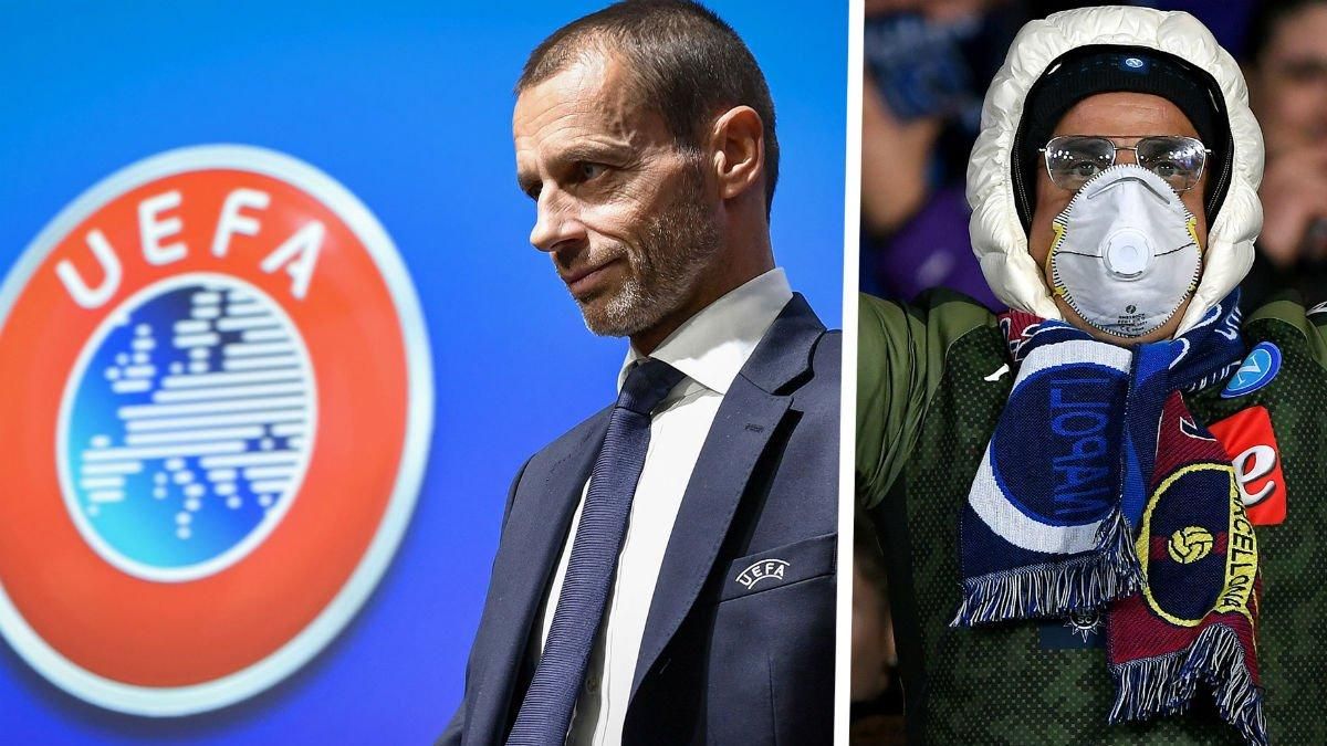 УЄФА спростувала інформацію про рекомендації ВООЗ зупинити футбол до 2021 року УЄФА спростувала інформацію про рекомендації ВООЗ зупинити футбол до 2021 року