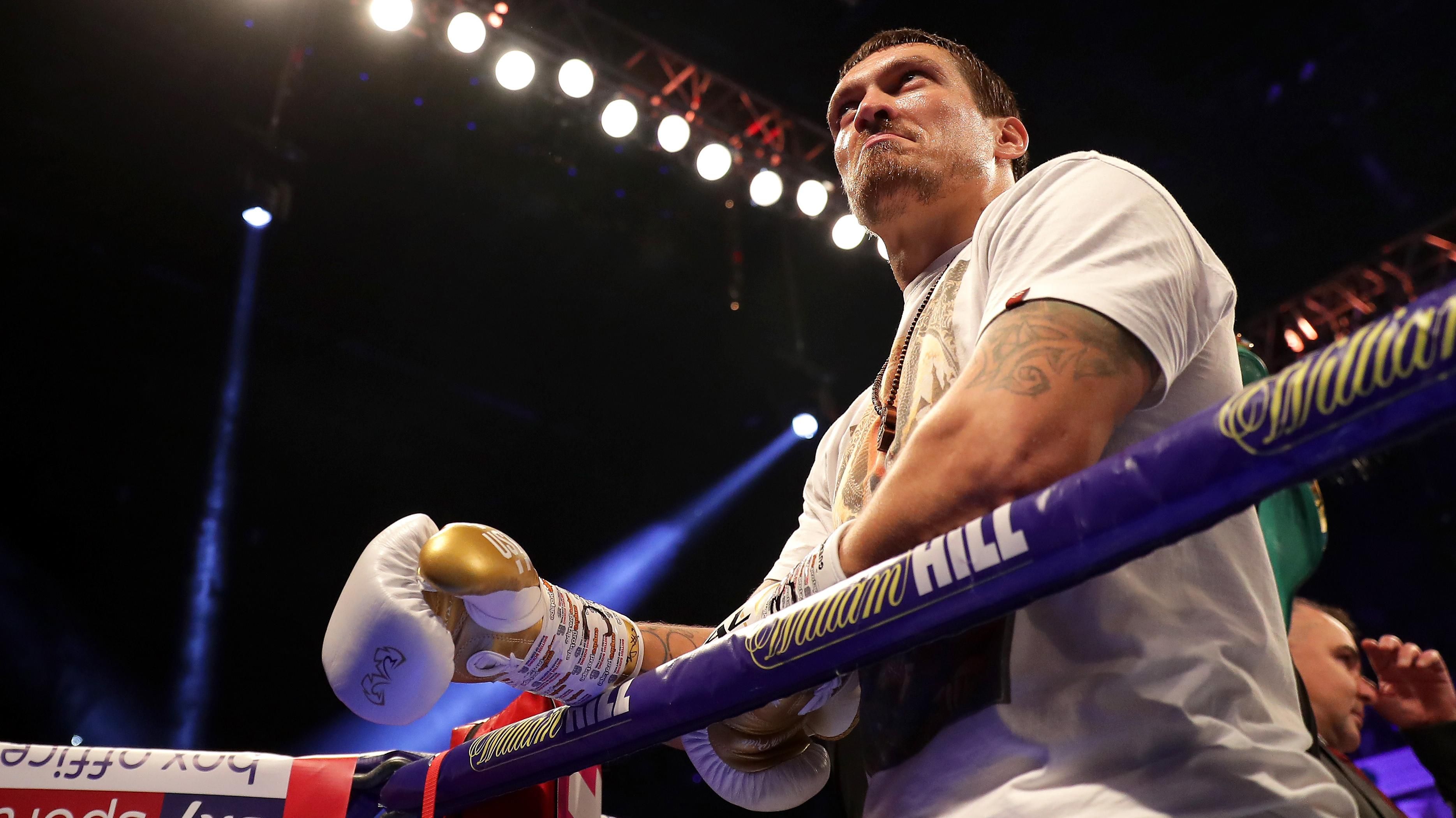 Усик принял вызов на бой от украинского борца Усик принял вызов на бой от украинского борца