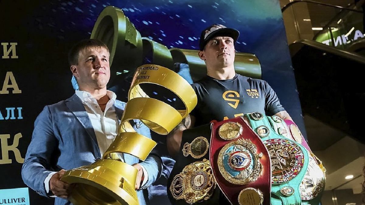 У Усика ответили Грицаю: Рядовой спортсмен пожелал стать более известным, чем положено быть У Усика ответили Грицаю: Рядовой спортсмен пожелал стать более известным, чем положено быть