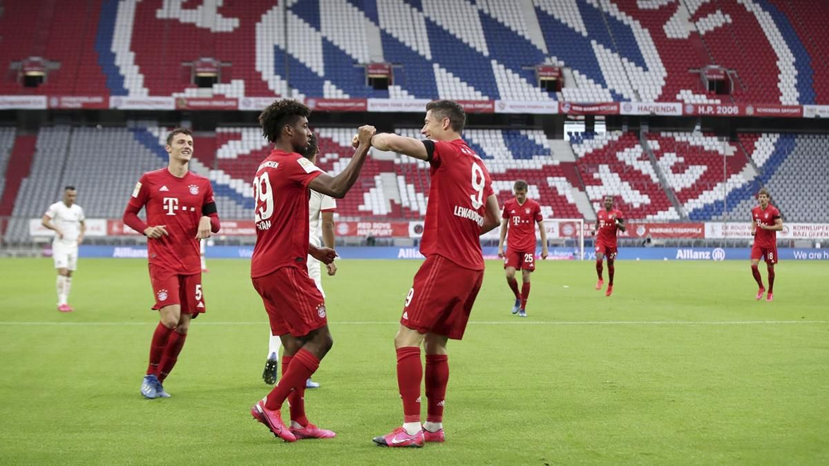 Баварія – Айнтрахт: огляд і рахунок матчу 23 травня 2020 Баварія – Айнтрахт: огляд і рахунок матчу 23 травня 2020