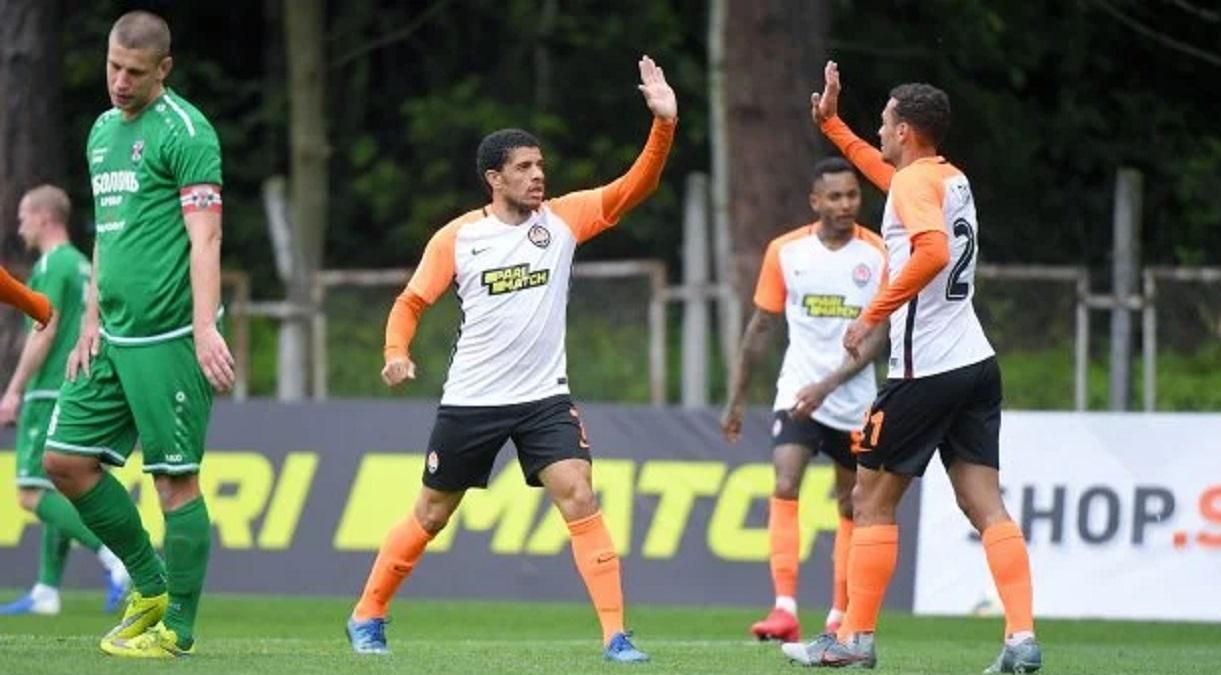 "Шахтер" уничтожил клуб Первой лиги в контрольном поединке: видео "Шахтер" уничтожил клуб Первой лиги в контрольном поединке: видео