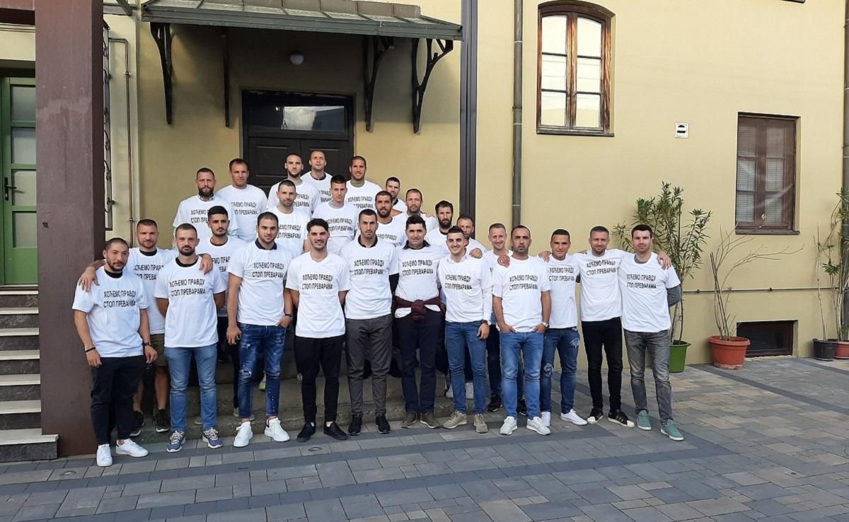 Вперше в історії футболісти сербського клубу влаштували голодування: причина