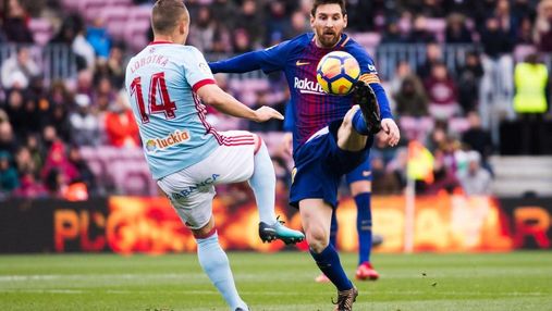 Чемпіонські перегони в Іспанії: "Барселона" сенсаційно втратила очки у матчі з "Сельтою"