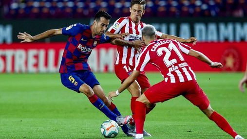 "Барселона" упустила победу против "Атлетико" в бешеном матче с четырьмя пенальти: видео