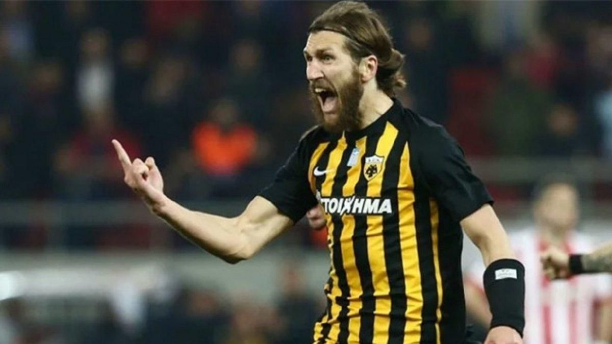 Победный гол Чигринского уверенно ведет АЕК в Лигу чемпионов: видео Победный гол Чигринского уверенно ведет АЕК в Лигу чемпионов: видео