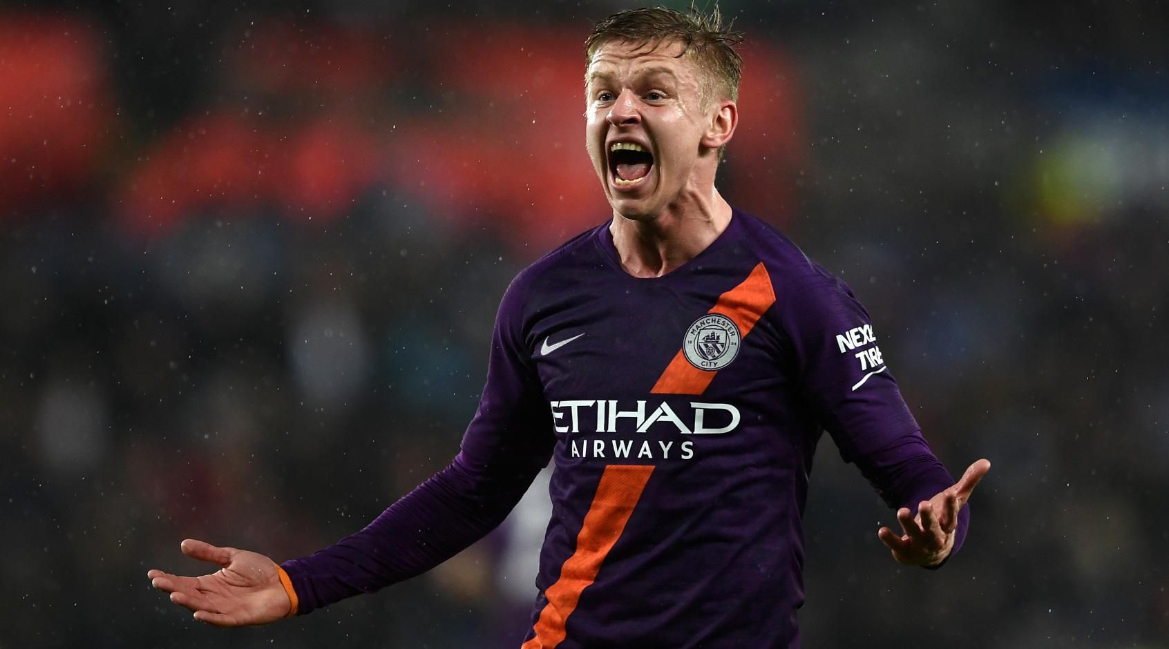 Футболісти "МанСіті" підтримали Зінченка після помилки у матчі з "Саутгемптоном": фото Футболісти "МанСіті" підтримали Зінченка після помилки у матчі з "Саутгемптоном": фото