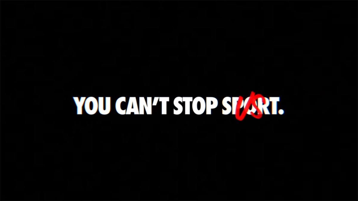 Вы не можете остановить спорт: Nike представил новую рекламу