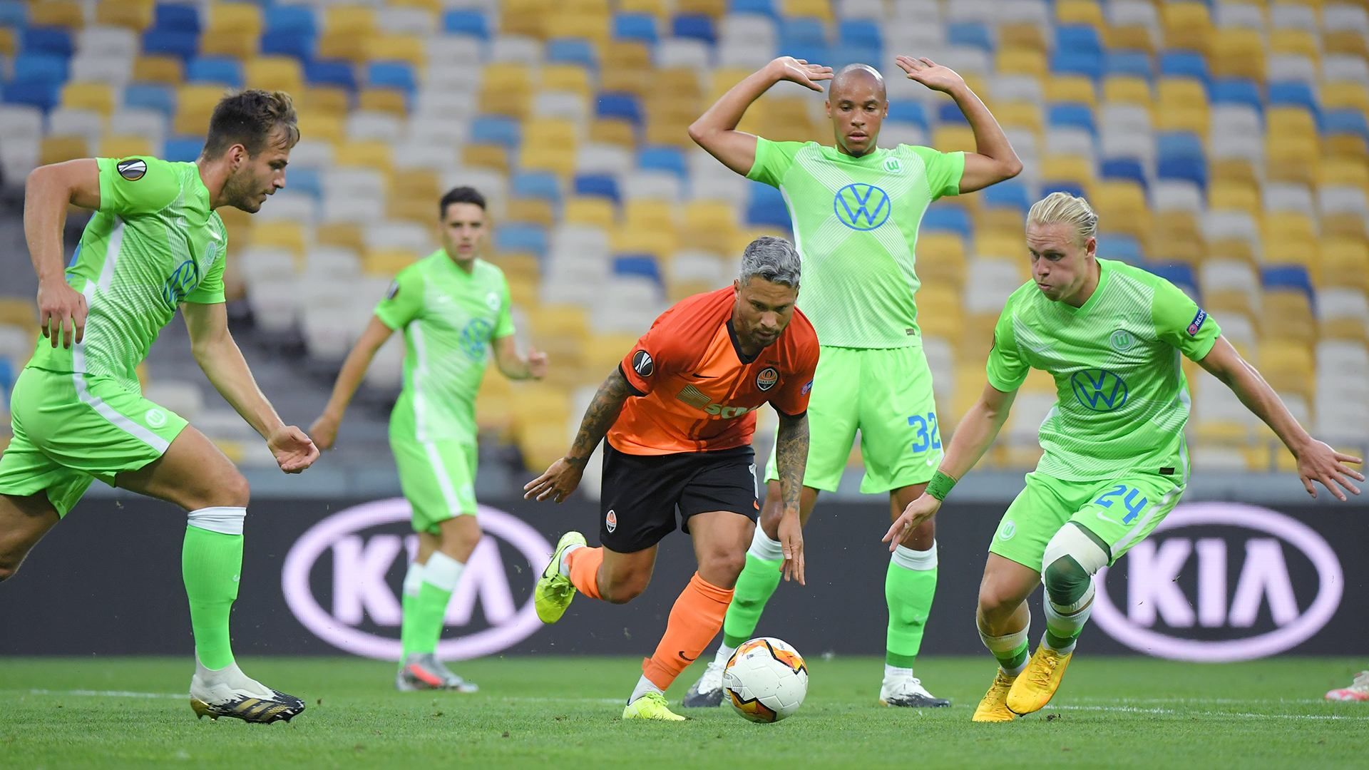 Шахтер – Вольфсбург: обзор, счет, видео матча 05.08.2020 Шахтер – Вольфсбург: обзор, счет, видео матча 05.08.2020