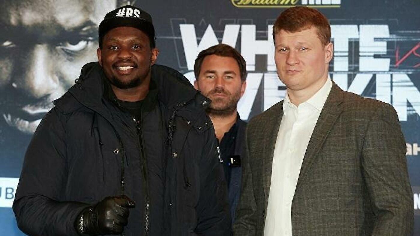 Вайт не потиснув руку Повєткіну на церемонії зважування: відео Вайт не потиснув руку Повєткіну на церемонії зважування: відео