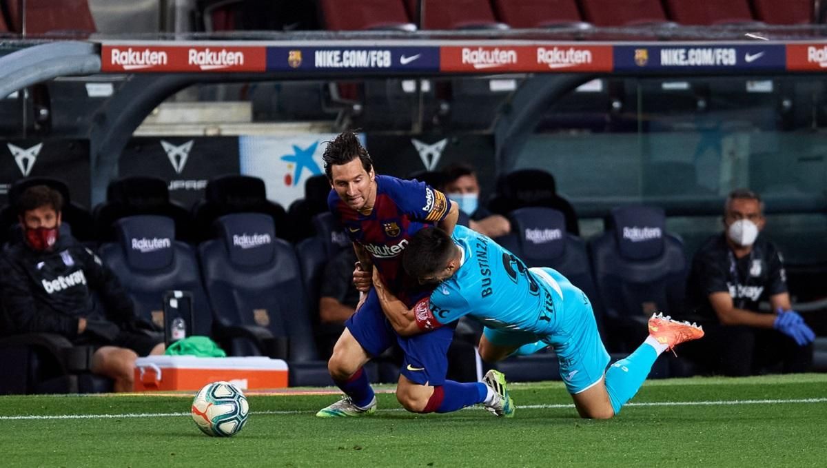 Скромный "Леганес" затроллил "Барселону" за попытку удержать Месси Скромный "Леганес" затроллил "Барселону" за попытку удержать Месси