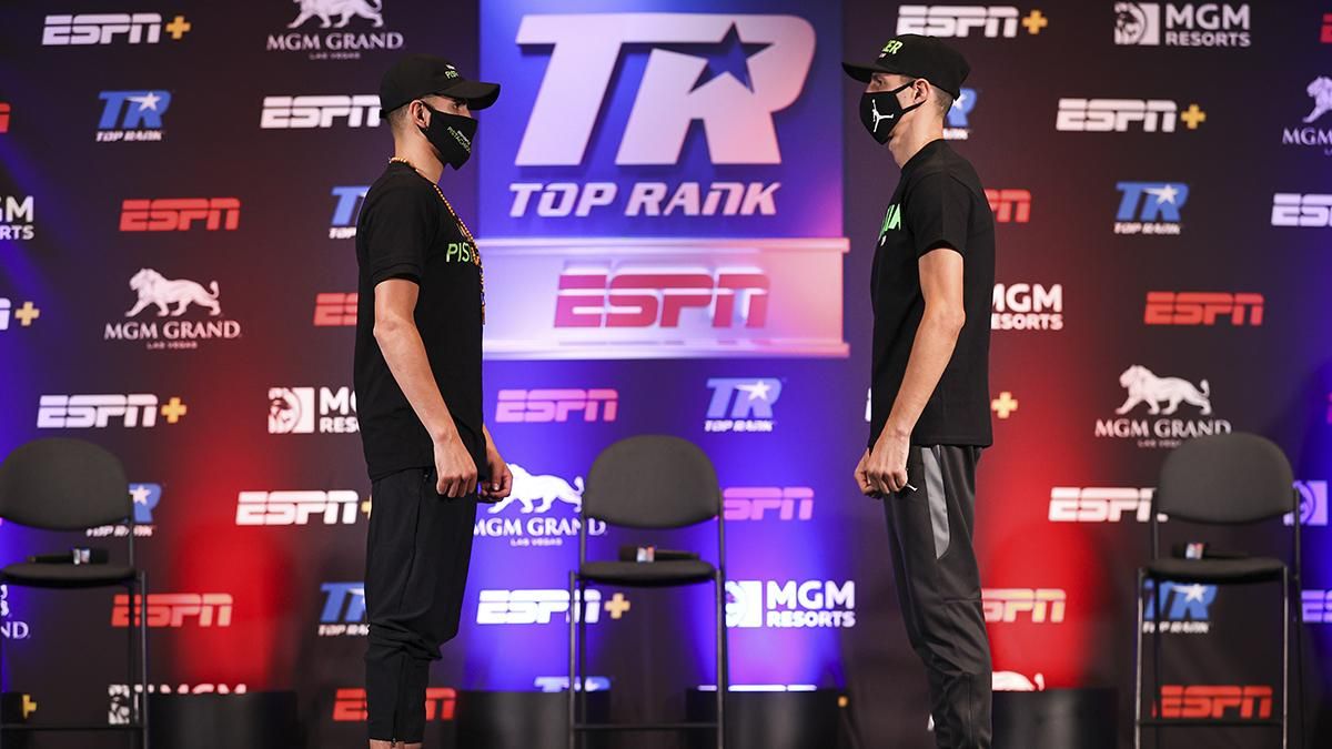 Постол и Рамирес провели дуэль взглядов перед боем за титулы WBC и WBO: видео Постол и Рамирес провели дуэль взглядов перед боем за титулы WBC и WBO: видео