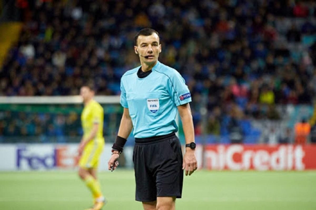 Українському арбітру довірили працювати на важливому європейському матчі Українському арбітру довірили працювати на важливому європейському матчі