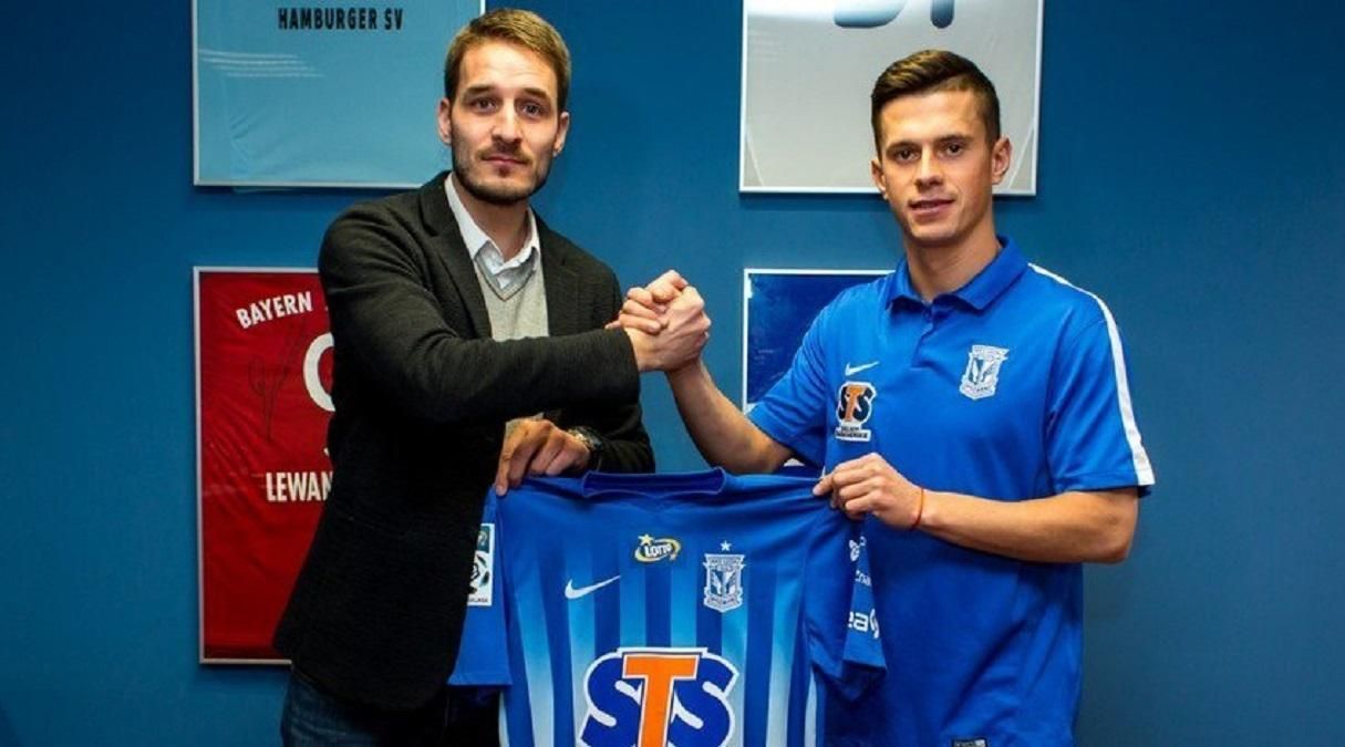 Спортдиректор "Леха" зробив зухвалу заяву про перехід Костевича у "Динамо" Спортдиректор "Леха" зробив зухвалу заяву про перехід Костевича у "Динамо"