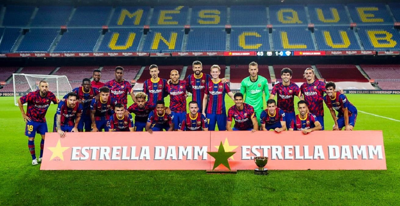 Куман здобув перший кубок на чолі "Барселони" завдяки голу Грізманна Куман здобув перший кубок на чолі "Барселони" завдяки голу Грізманна